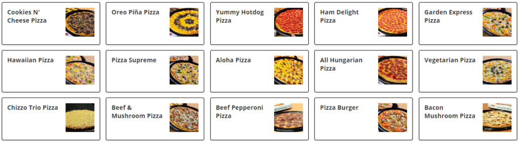 albertos pizza menu philippine pizza 1