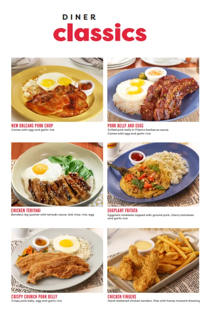dennys menu philippine diner classics 2 1