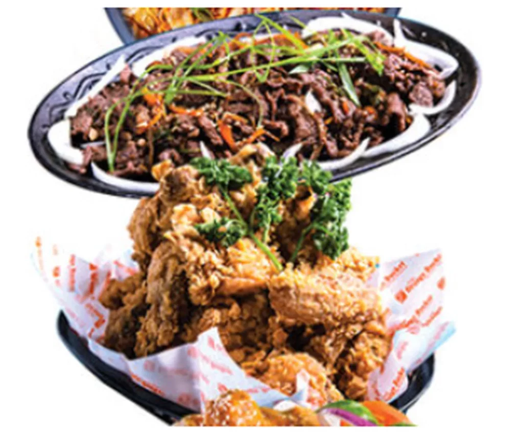 orange bucket menu philippine korean cuisine 2