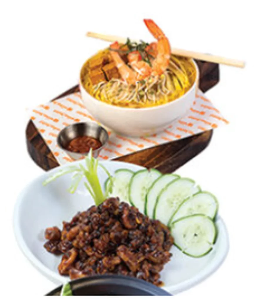 orange bucket menu philippine singaporean cuisine 1