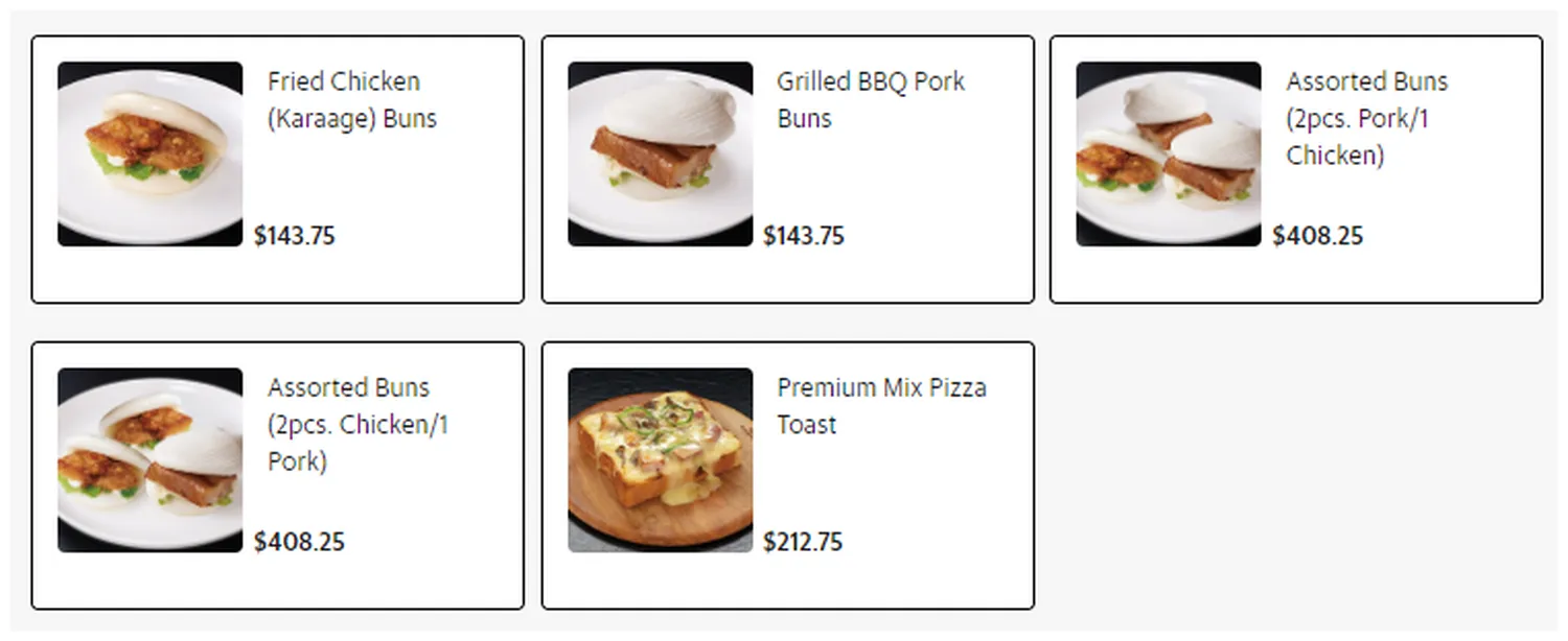 botejyu menu philippine pizza toast or special buns or toast