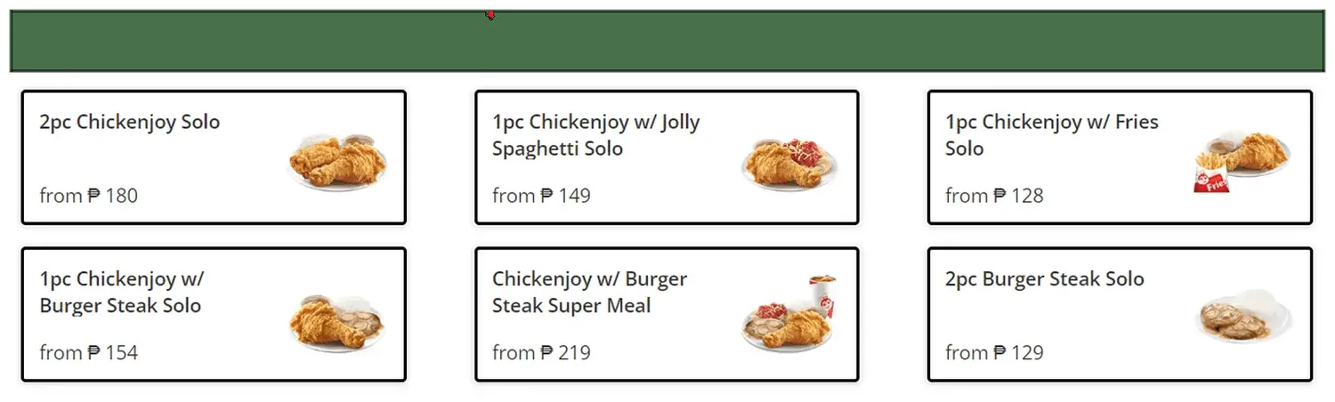 jolibee menu philiphine 2023 popular
