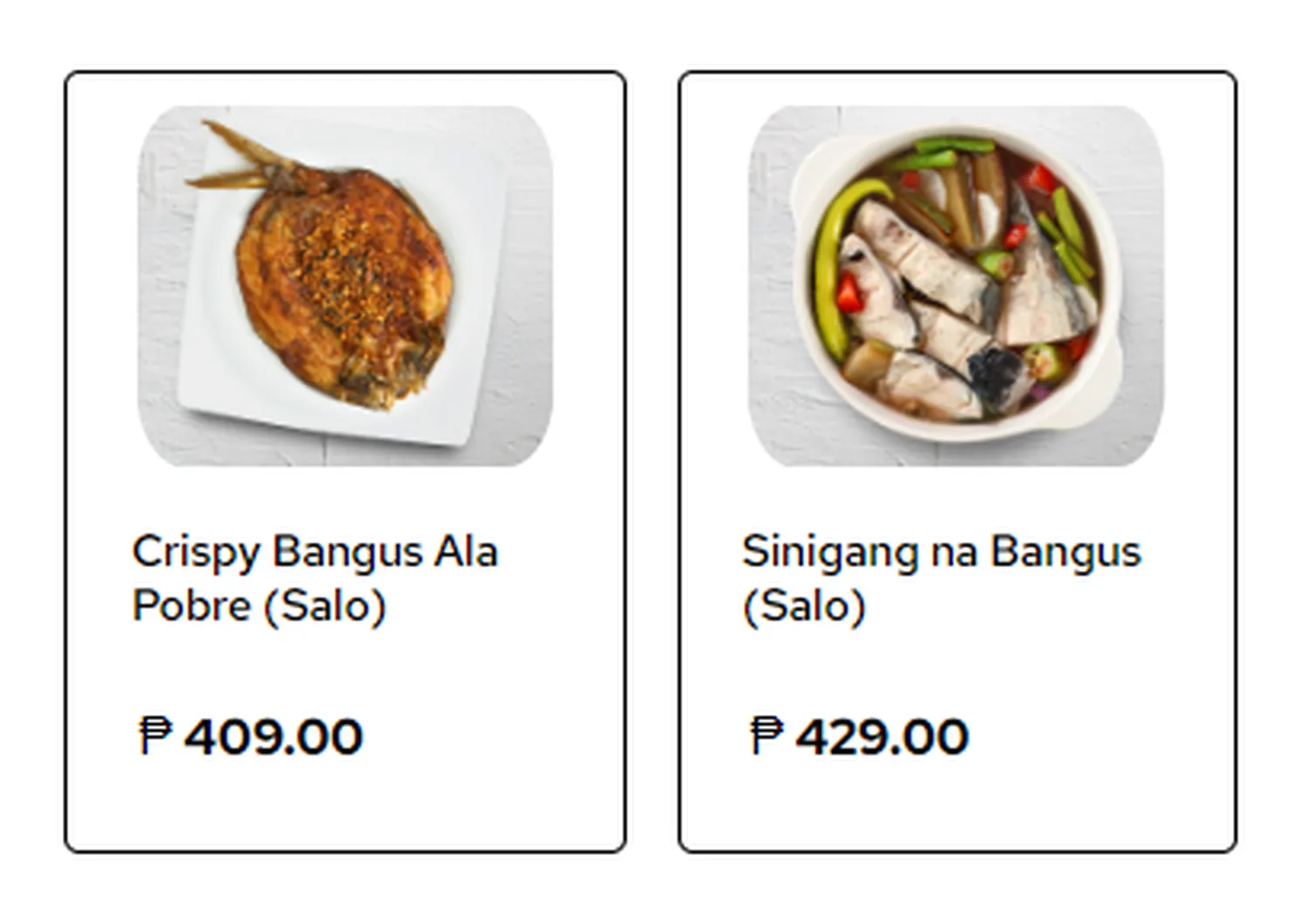 kuya j menu philippine salo fish good for sharing