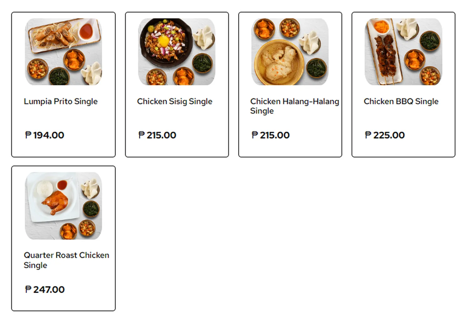 kuya j menu philippine singles sets chicken good for you
