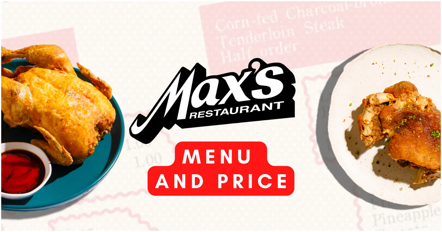maxs menu philippines
