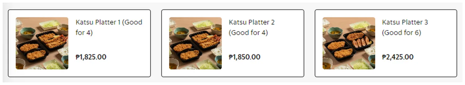 yabu menu philippine katsu platter