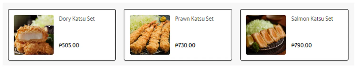 yabu menu philippine seafood katsu sets