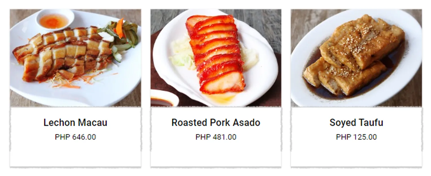 hapchan menu philippine roasting