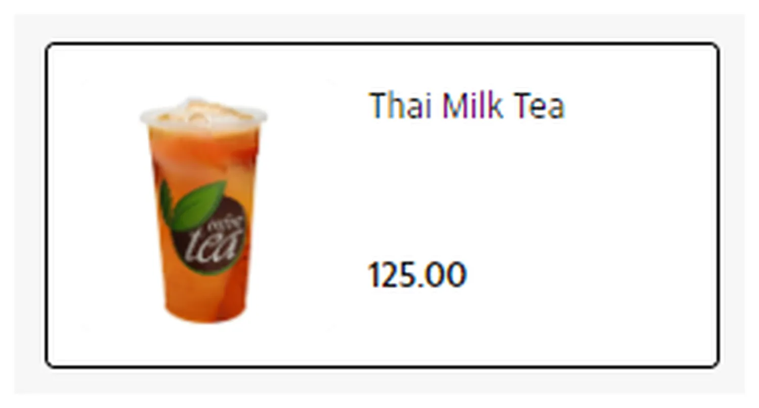 infinitea menu philippine infinitea thai milktea