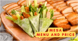 mesa menu philippines