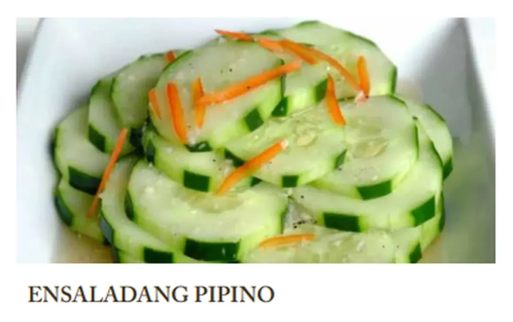 balay dako menu philippine ensaladas at condimentos 2