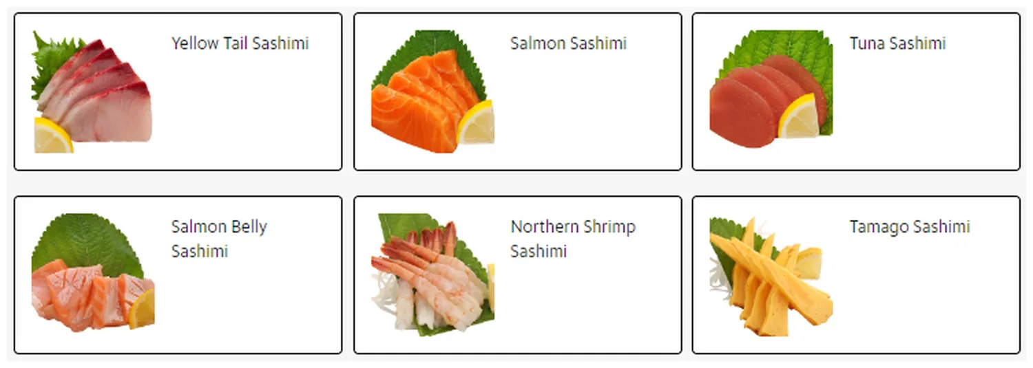 genki sushi menu philippine sashimi