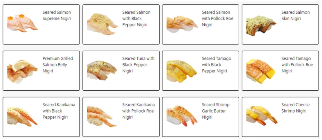genki sushi menu philippine seared 1