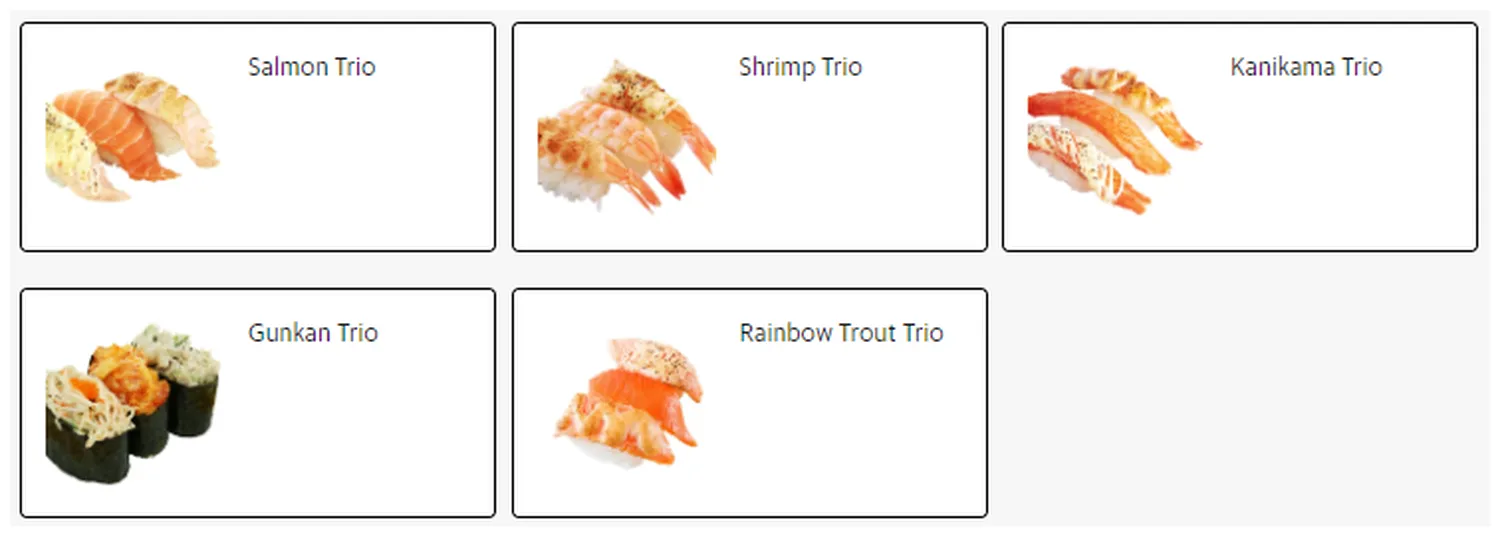 genki sushi menu philippine trio
