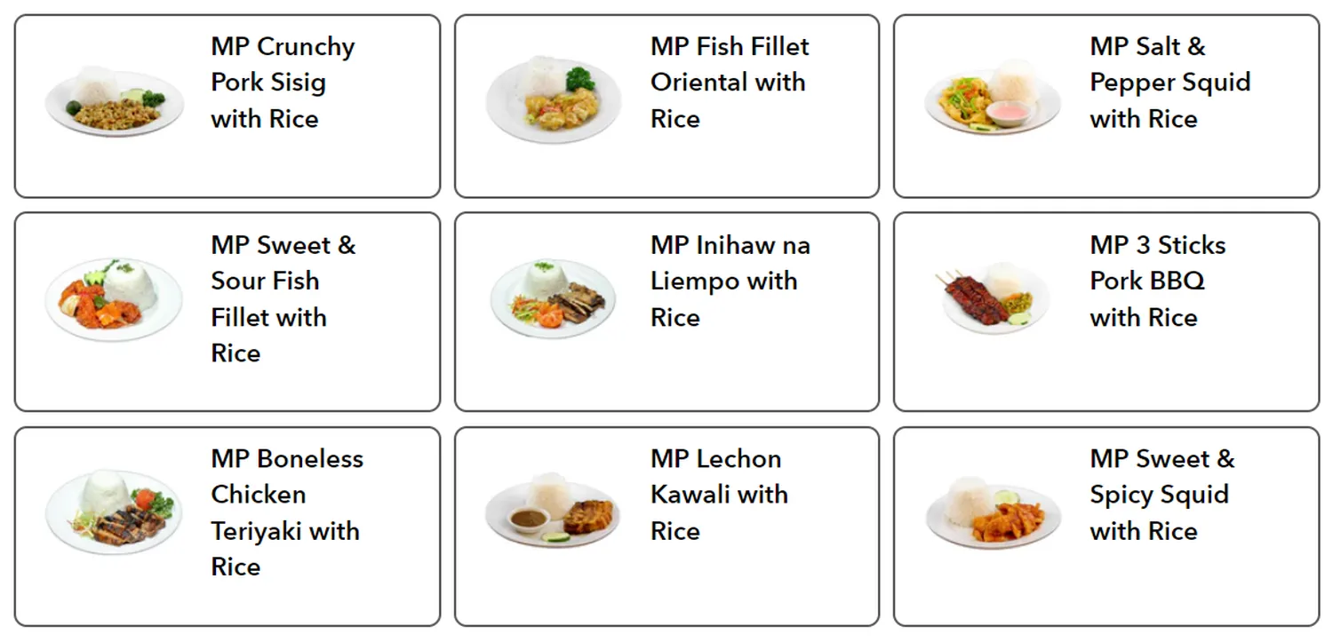 giligans menu philippine abot kaya rice meals 1