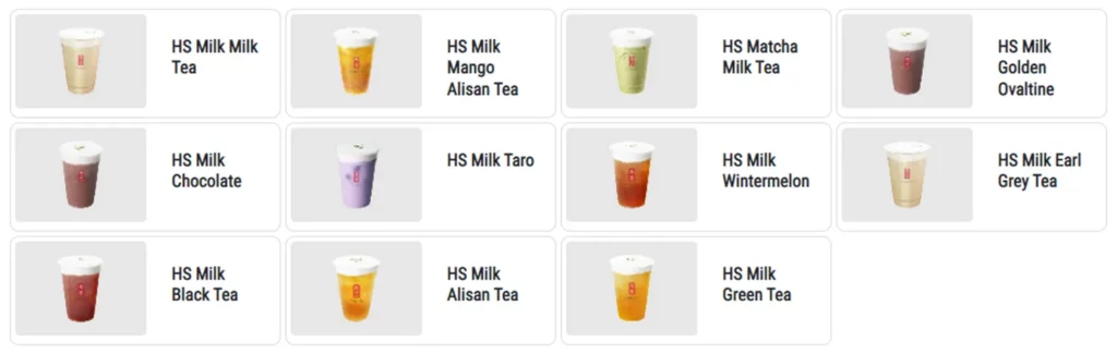 gong cha menu philippine house special