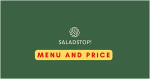 saladstop menu philippines