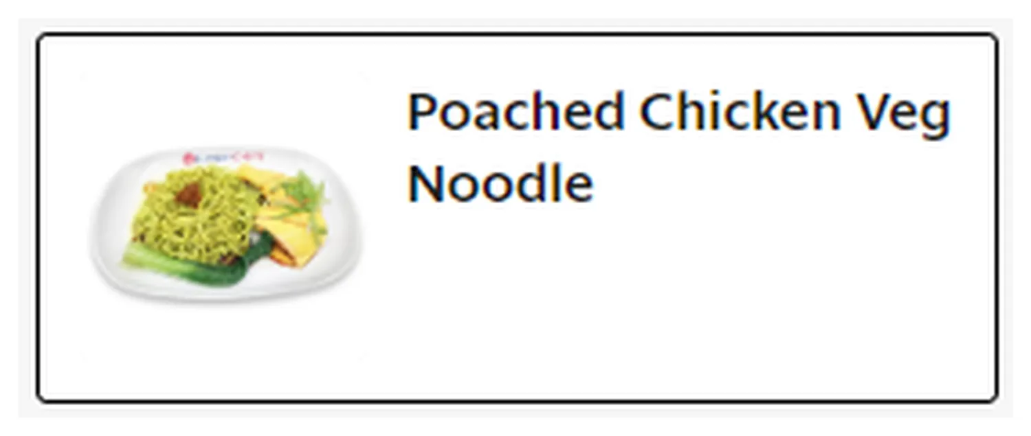 hawker chan menu philippine vegetable noodles
