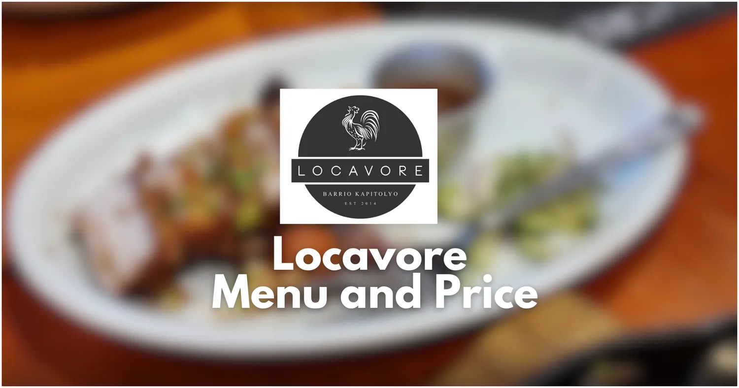 locavore menu philippines