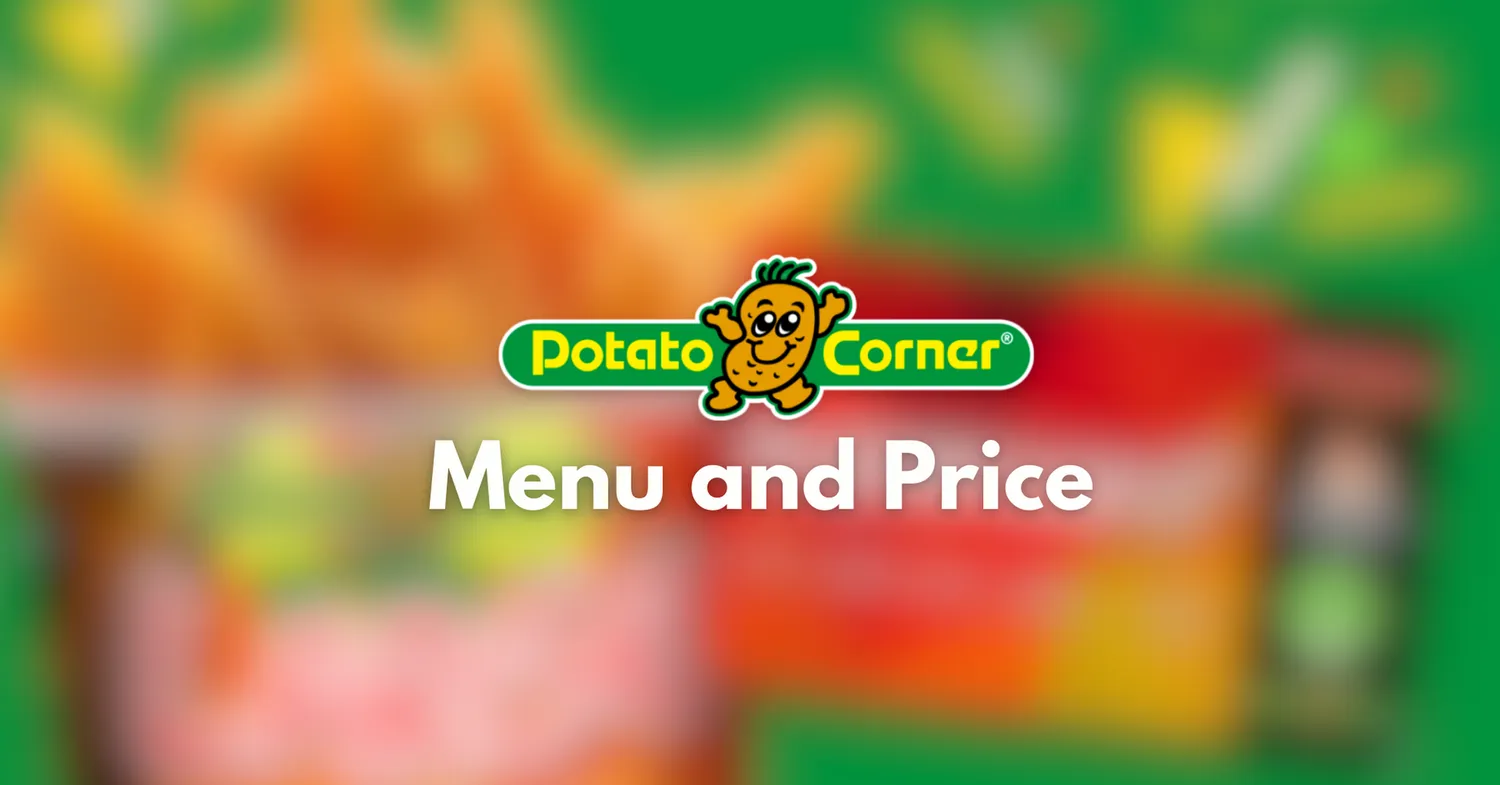 potato corner menu philippines
