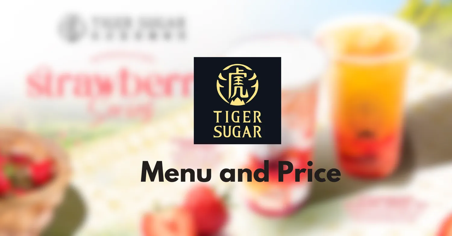 tiger sugar menu philippines 1