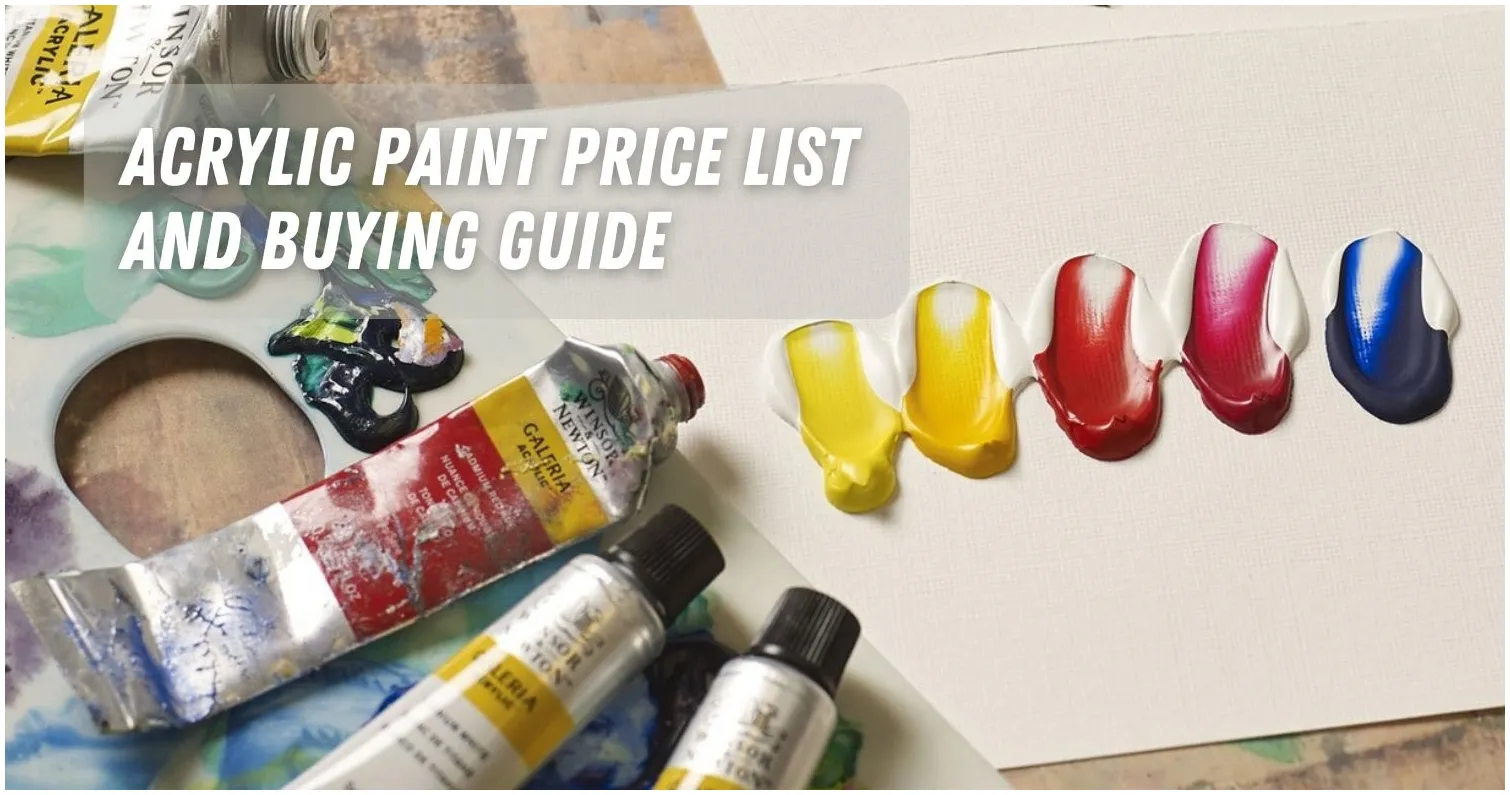 Acrylic Paint Price List in philippines