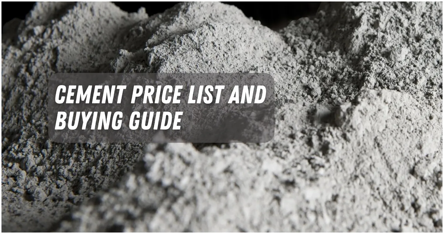 Cement Price List in philippines