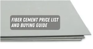Fiber Cement Price List in philippines