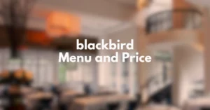 blackbird menu philippines