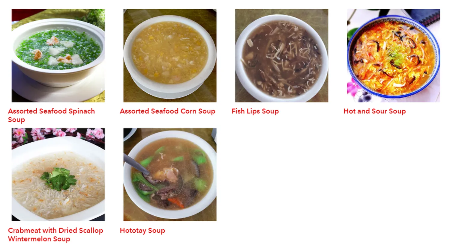 causeway menu philippine soup