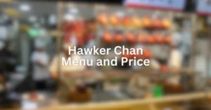 hawker chan menu singapore
