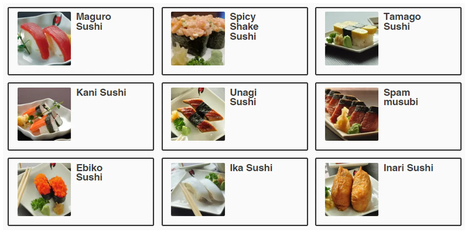 kimono ken menu philippine sashimi & sushi 3