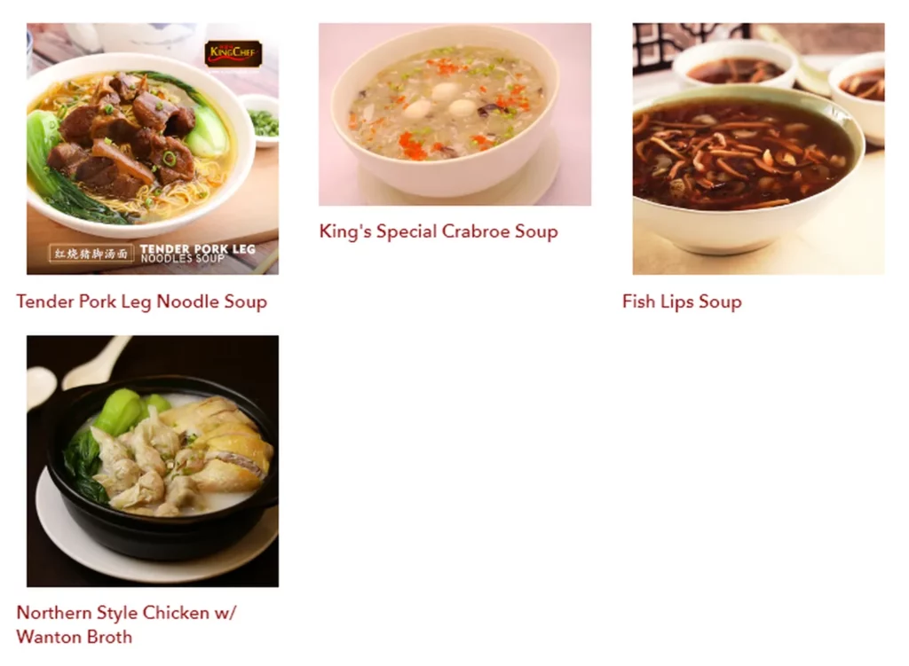 king chef menu philippine noodle soups 2
