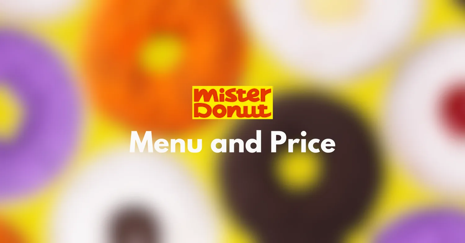 mister donut menu philippines