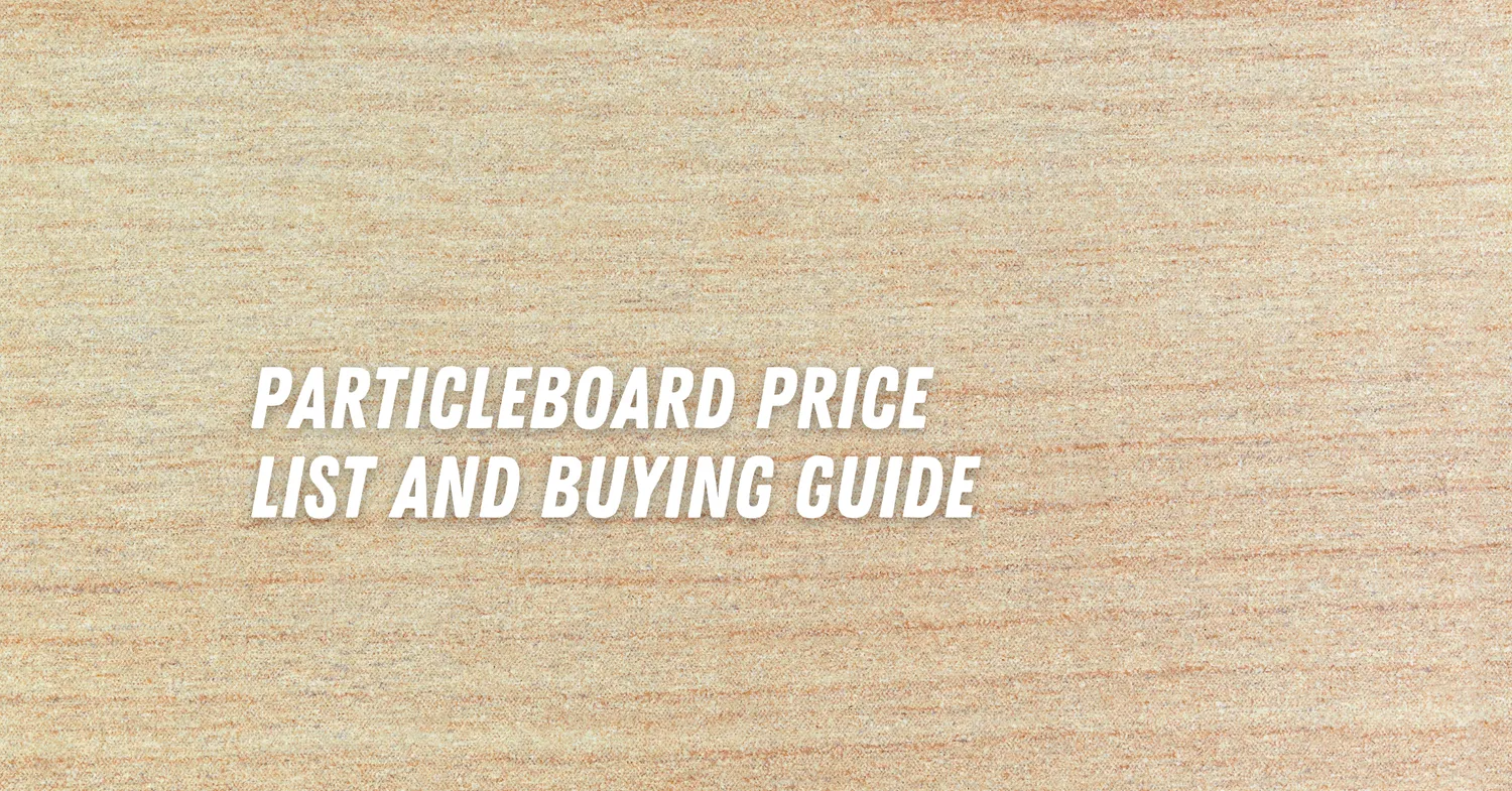 particleboard price list in philippines