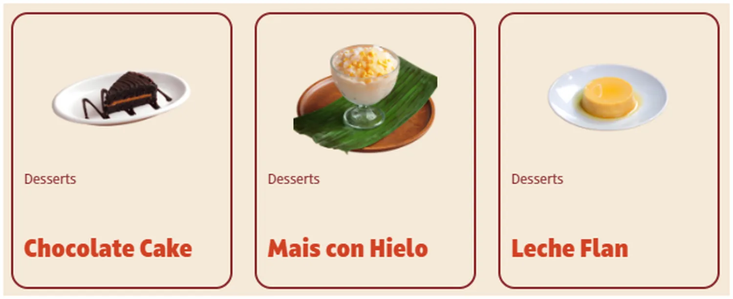 tapa king menu philippine desserts