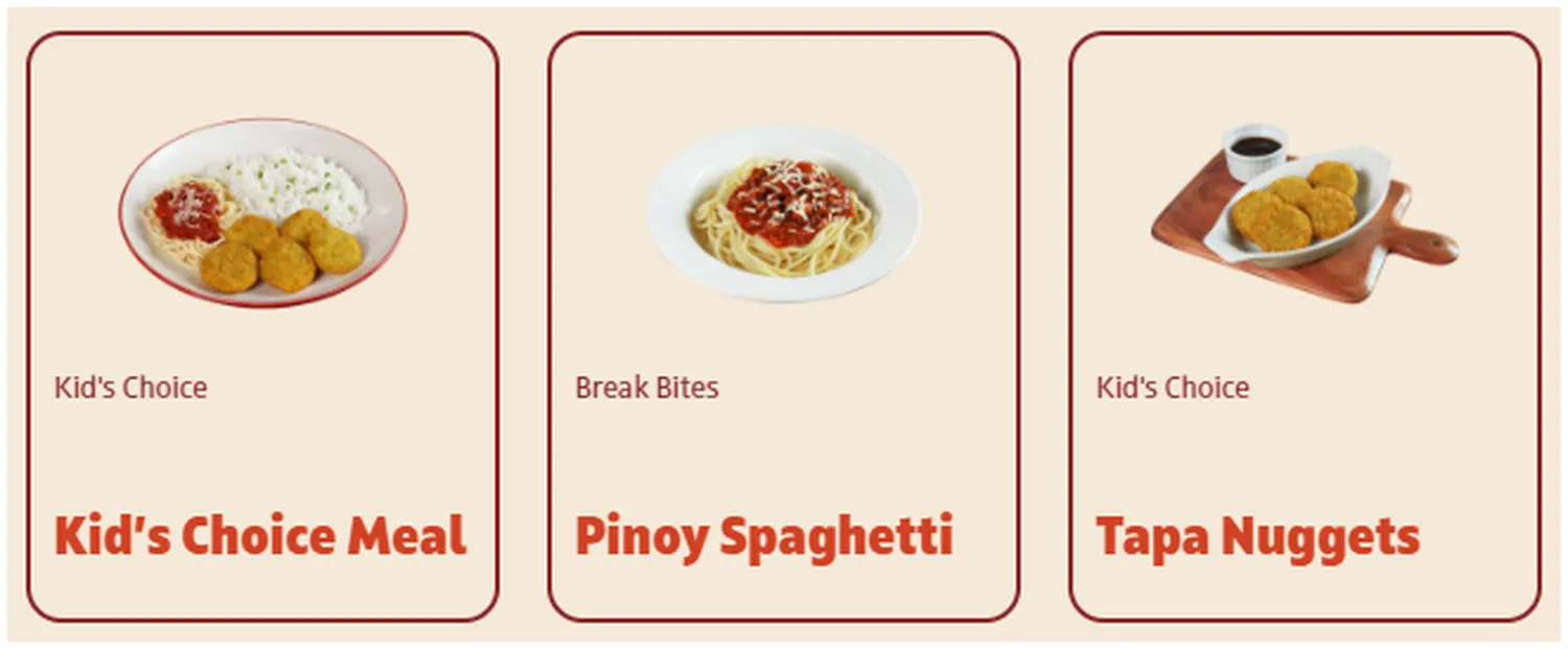 tapa king menu philippine kids choice 1
