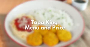 tapa king menu philippines