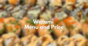 watami menu philippines