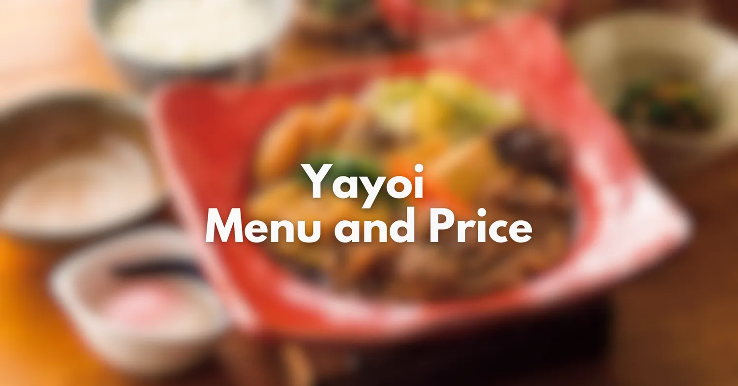 yayoi menu philippines