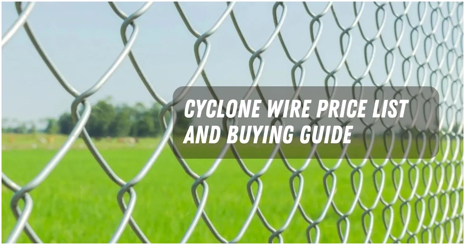 Cyclone Wire Price List in philippines