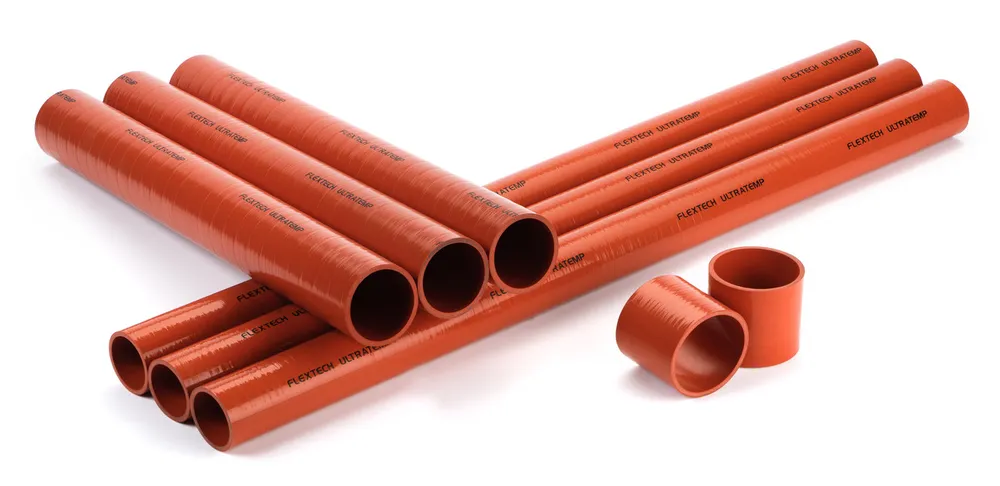 Electrical PVC Red Orange Pipes