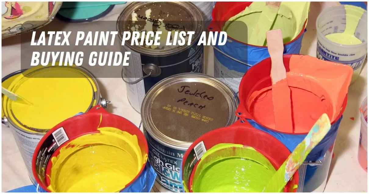 Latex Paint Price List in Philippines