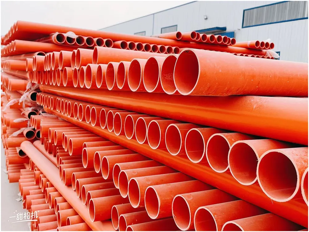 Sanitary PVC Orange Pipes
