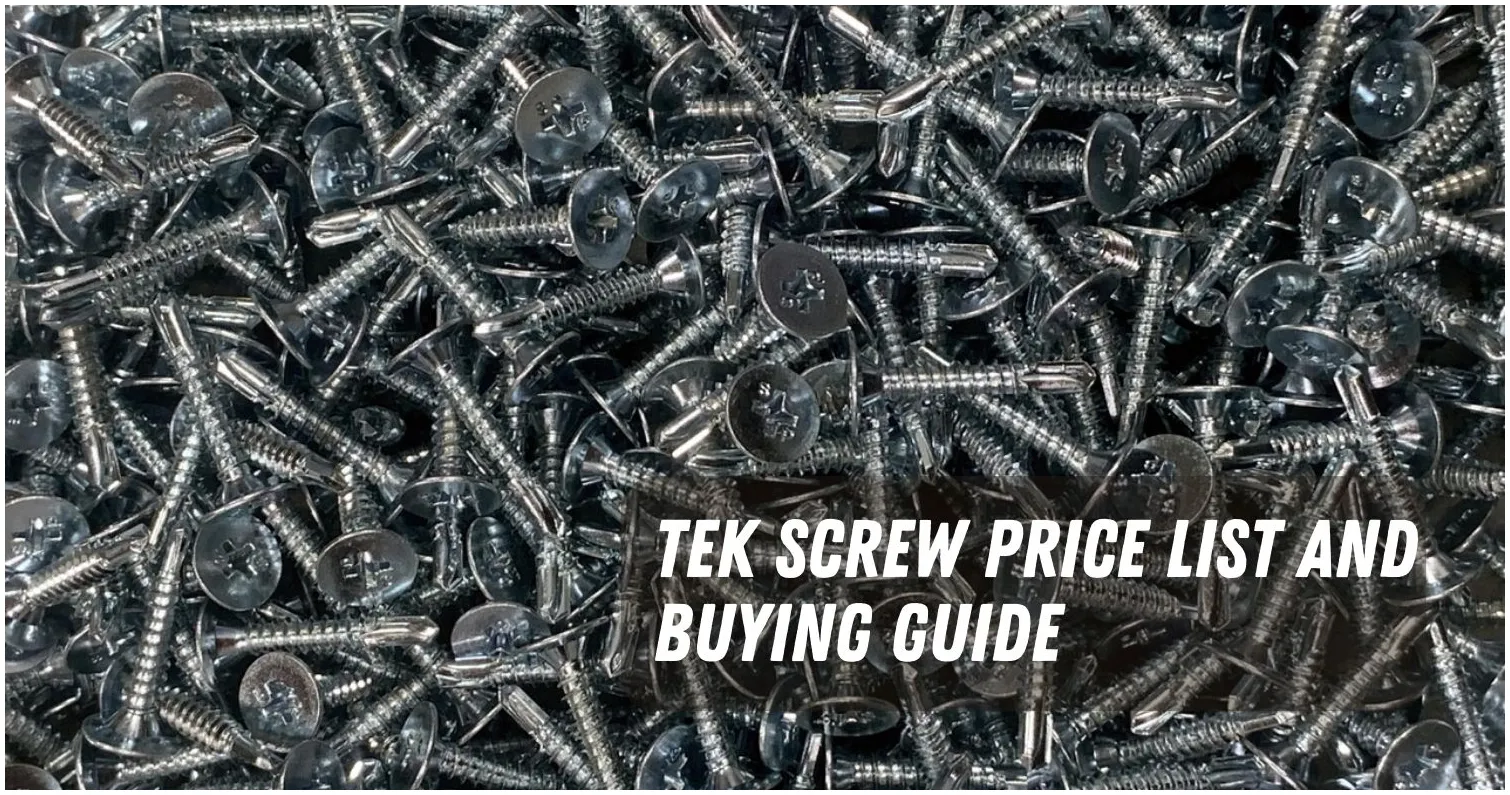 Tek Screw Price List in Philippines