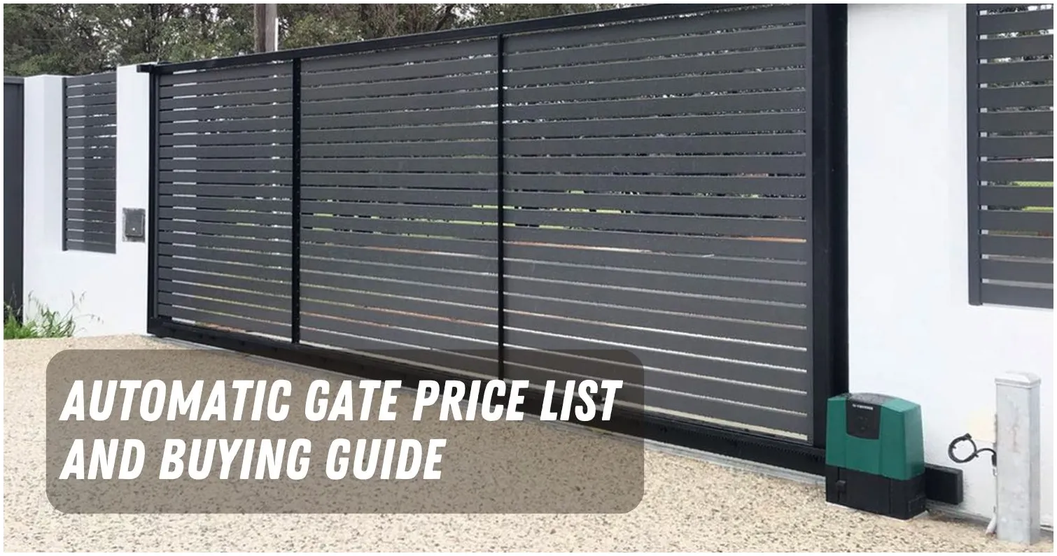 Automatic Gate Price List in Philippines