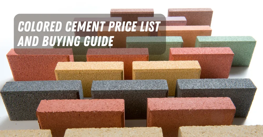 Colored Cement Price List in Philippines