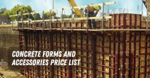 Concrete Forms And Accessories Price List in Philippines