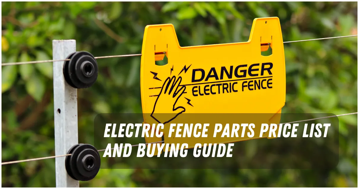 Electric Fence Parts Price List in Philippines