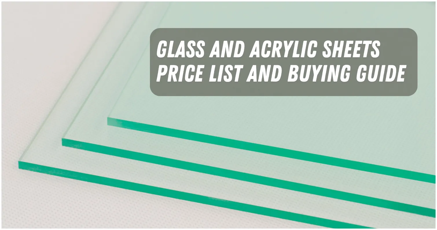 Glass and Acrylic Sheets Price List in Philippines